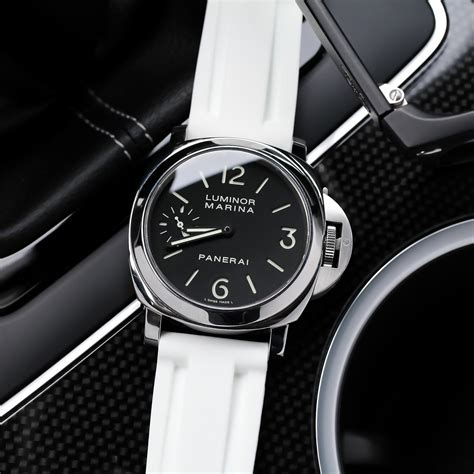 panerai white strap